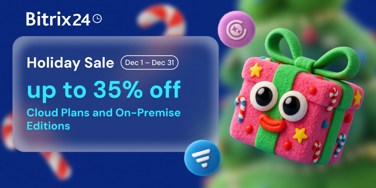 Bitrix24 New Year Discount